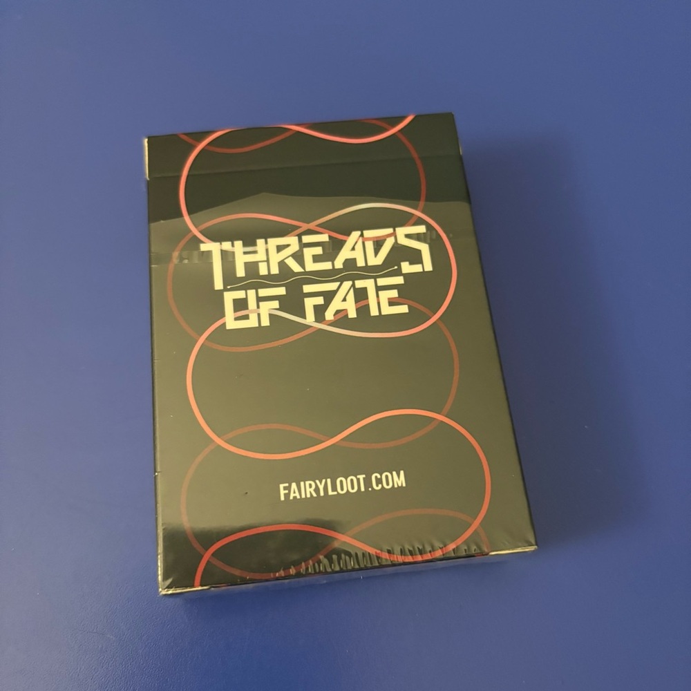 fairyloot threads of fate poker card deck